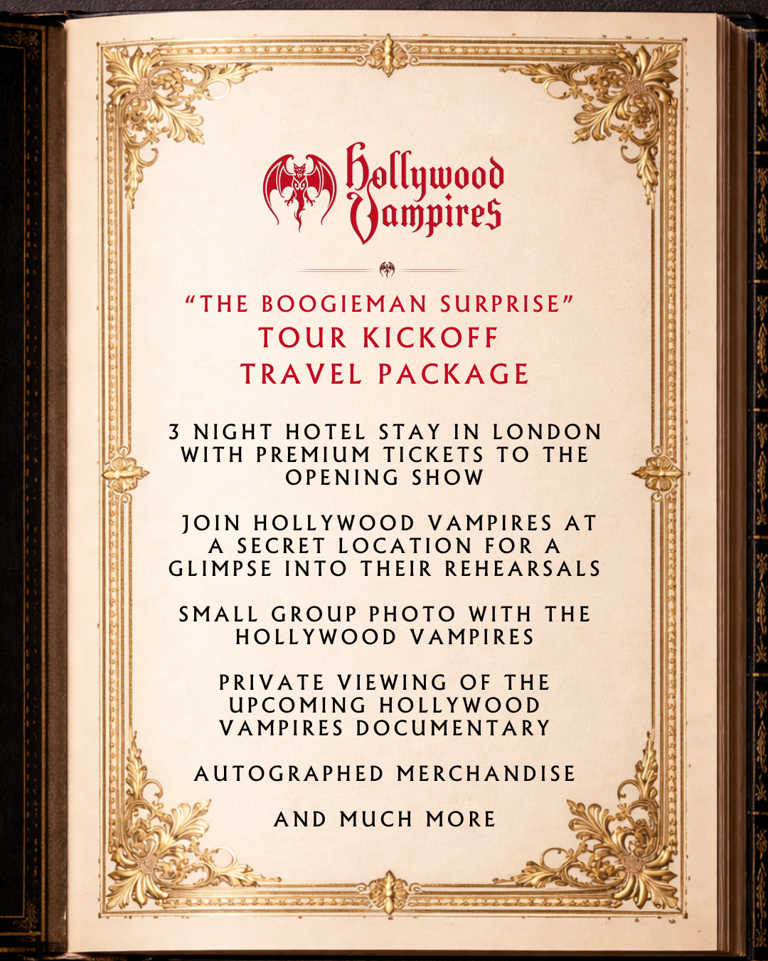 TOUR | Experience The Hollywood Vampires Live -Purchase Your